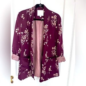 Anthropologie Blazer - rayon and polyester